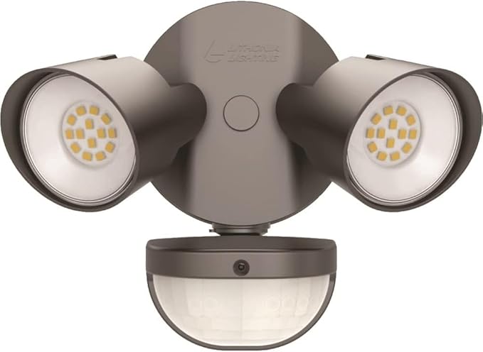 Lithonia Lighting HomeGuard 2-Light LED Outdoor Flood Lights, Motion Sensor - Image 6