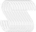 20 Pack Vinyl Coated S Hooks for Hanging, Heavy Duty S Hook for Hanging Plants by DINGEEUtilityHook