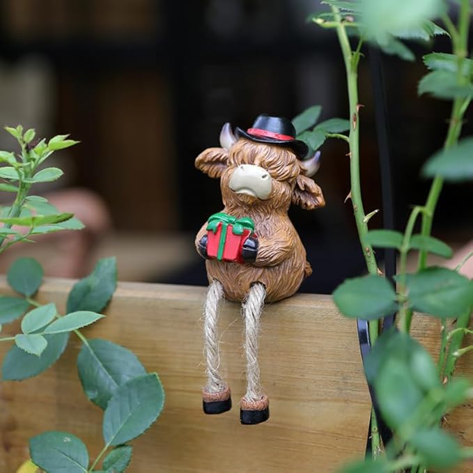 2-piece set Highland Cow Pot Huggers - Image 4