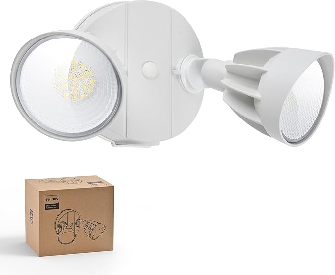 Philips Dusk to Dawn 44W 3500LM LED Security Flood Lights Outdoor, 5000K by PhilipsLightingLED