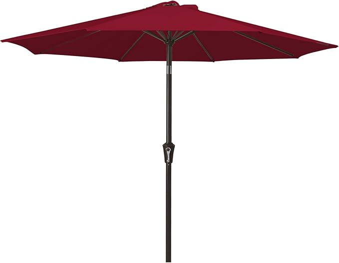 MEWAY 9ft Patio Umbrella Outdoor Table Umbrellas by MEWAY