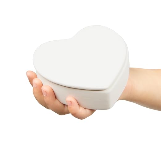 Colorations Decorate Your own Ceramic Heart Boxes - Image 7