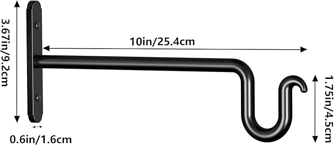 Hanging Plant Brackets 10 Inch - Image 5