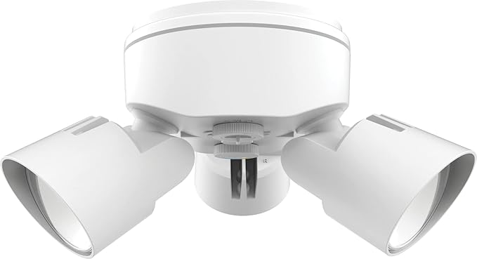 Lithonia Lighting HomeGuard 3-Light LED Outdoor Flood Lights, Outdoor LED Lights - Image 6