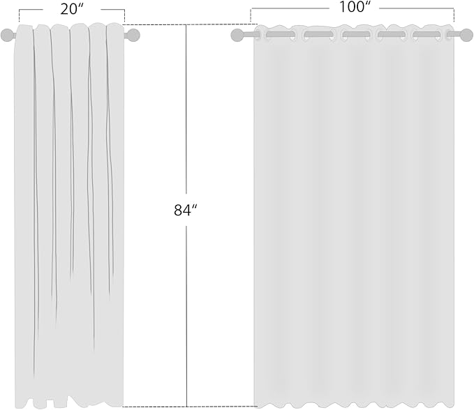 NICETOWN Blackout Curtain for Patio Sliding Door - Image 8