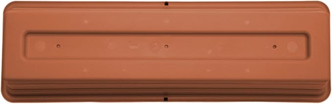 Bloem Dura Cotta 18" Terra Cotta Resin Rectangle Window Box Planter - Image 7