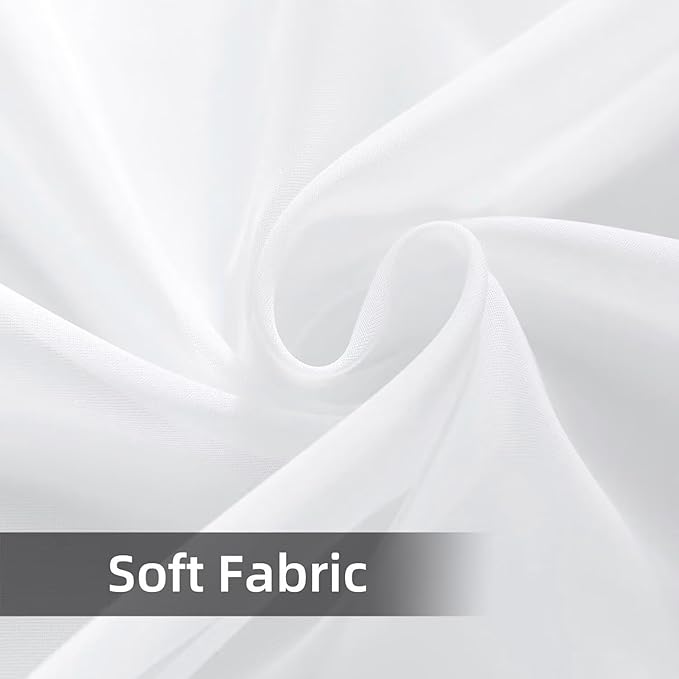 SpaceDresser Waterproof Outdoor Sheer Curtains - Image 7