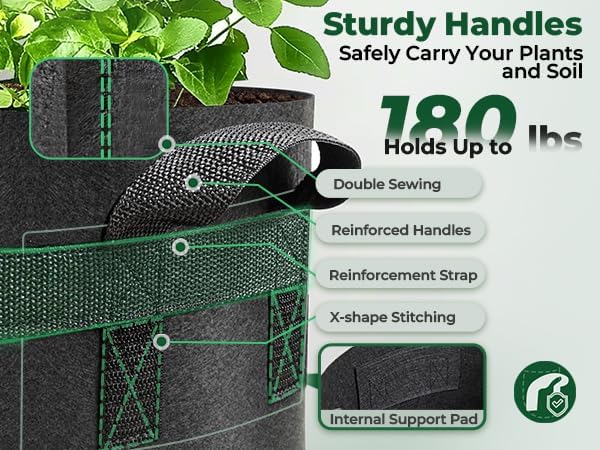 T4U Fabric Plant Grow Bags - Image 4