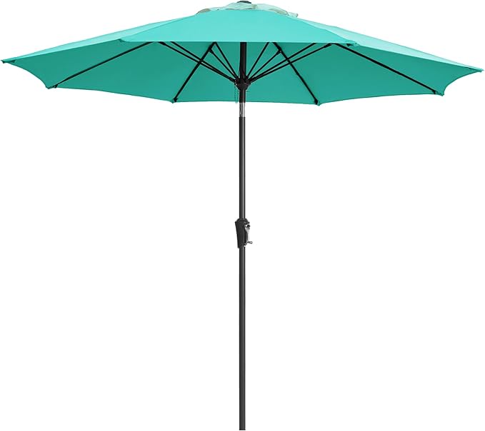 Ayge 9FT Large Outdoor Patio Umbrella Market Table Umbrella-UV Resistant by AYGE