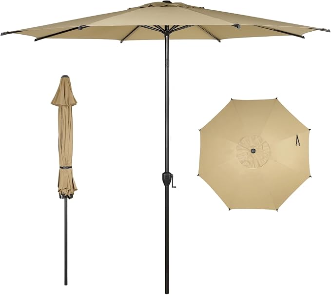 Abba Patio 11FT Lyon Outdoor Patio Umbrella Outdoor Table Umbrella by AbbaPatio