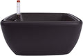 Vencer 10.8 Inch Plastic Square Self Watering Planter, Water Indicator by Vencer