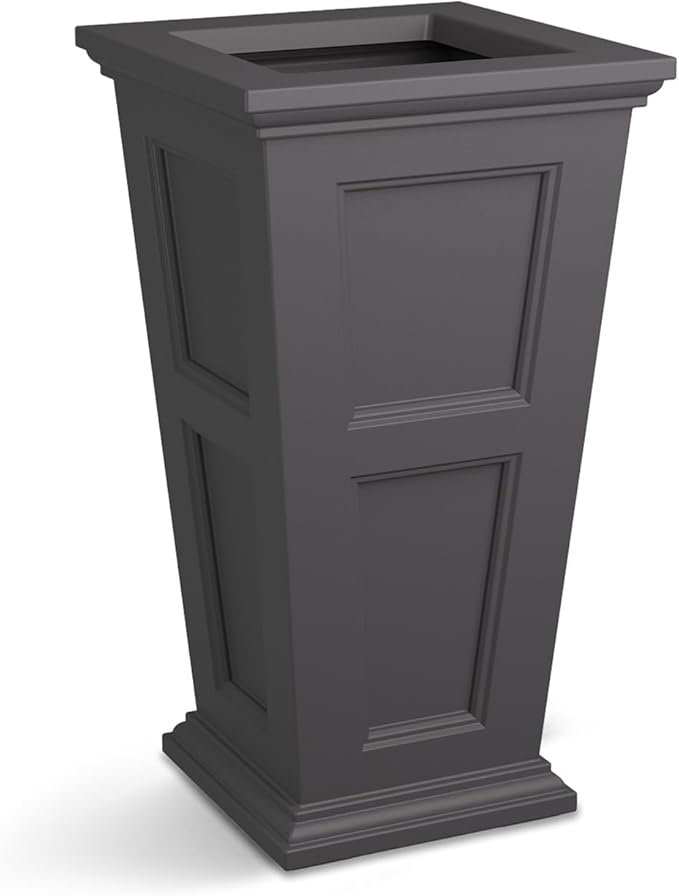 Mayne Fairfield 28-Inch Tall Planter – Self-Watering, Weather-Resistant Planter - Image 8