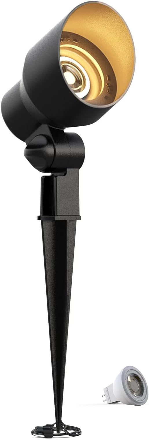 GOODSMANN Low Voltage Landscape Flood Light 3W LED 200 Lumen Outdoor Spotlight by GOODSMANN