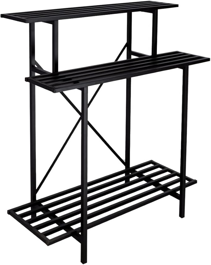 Zhongma 3 Tier Sturdy Plant Stand Space-Saving Heavy Duty Plant Holder - Image 7