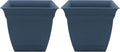 The HC Companies 6 Inch Eclipse Square Planter by TheHCCompanies