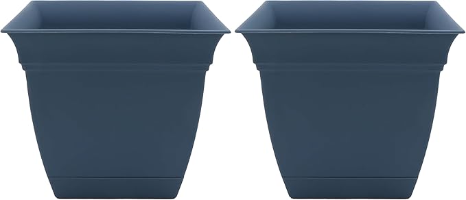The HC Companies 6 Inch Eclipse Square Planter by TheHCCompanies
