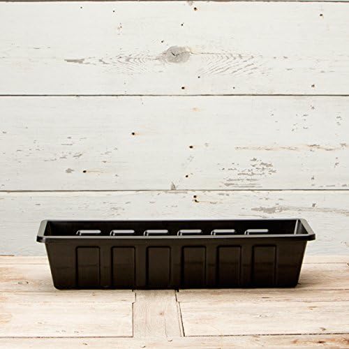 Root & Vessel Poly-Pro Plastic Flower Box Planter - Image 3