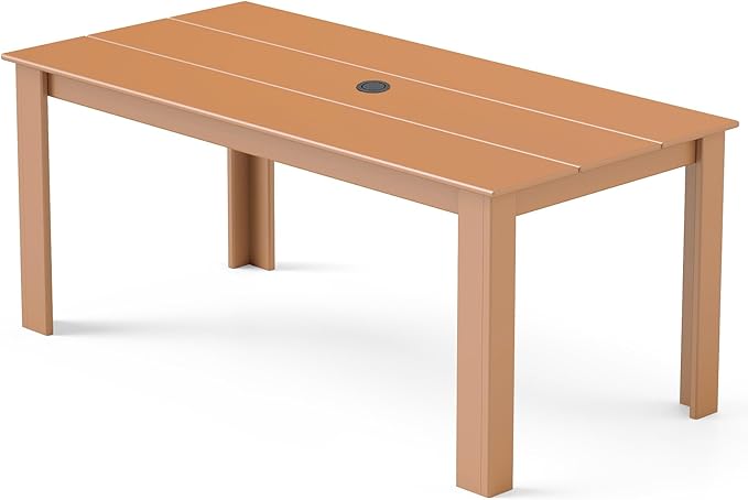 GREENVINES Outdoor Dining Table | 67’’ | HDPE | Rectangle Tables by GreenVines