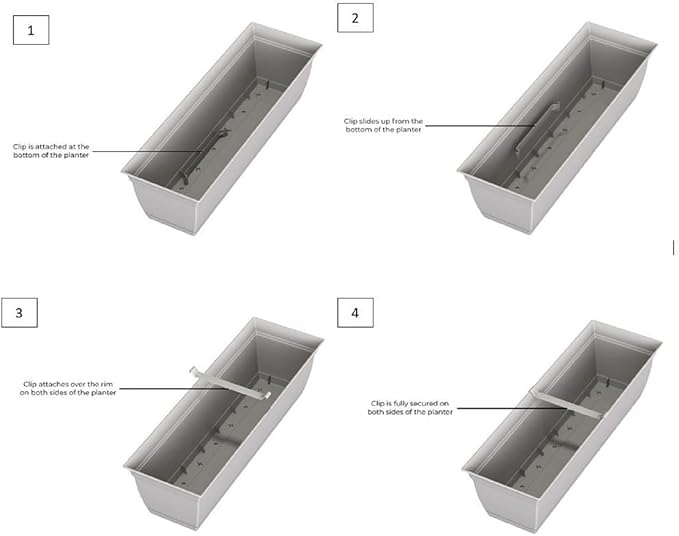 The HC Companies 30 Inch Eclipse Window Planter Box - Image 6