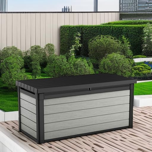 Keter Denali 150 Gallon Resin Large Deck Box - Image 5