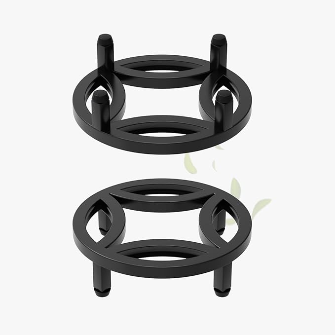 Zhongma 2 Pack 8.7" Fully Assembled Sturdy Potted Plant Stand Flower Pot Holder by Zhongma