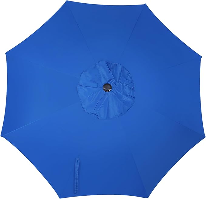 Blissun 9' Outdoor Patio Umbrella, Outdoor Table Umbrella, Yard Umbrella - Image 4