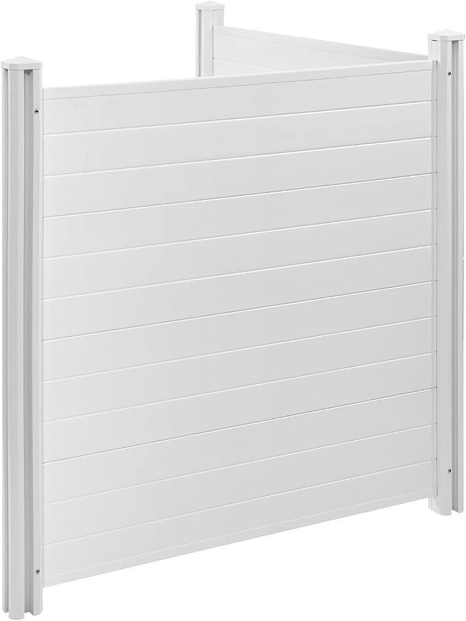 VEVOR Outdoor Privacy Screens, Pool Equipment Enclosure, Horizontal Vinyl - Image 10