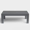 Outdoor Rectangle Patio Aluminum Coffee Tables by Aeeiua