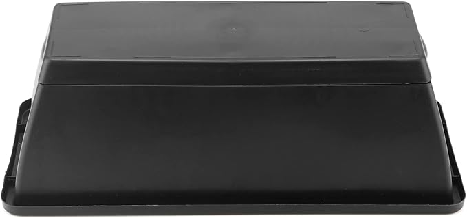LEXININ 6 Pack 17 Inch Black Plastic Rectangular Window Planter Box, Window - Image 6