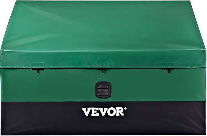 VEVOR Outdoor Storage Box, 100 Gallon Waterproof PE Tarpaulin Deck Box - Image 8