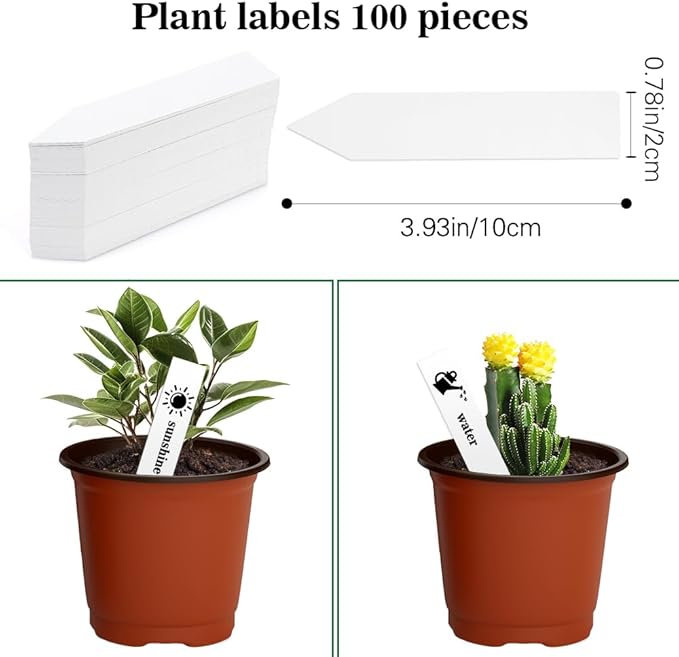 Nursery Pots 100 PCS 4 Inch Plant Pots - Image 3