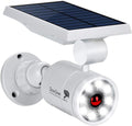 Solar Motion Lights Waterproof Metal Body, 1400-Lumen 9-Watt, Solar Powered by DrawGreen