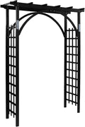 VINGLI 85in Wooden Arbor, Wedding Arch by VINGLI