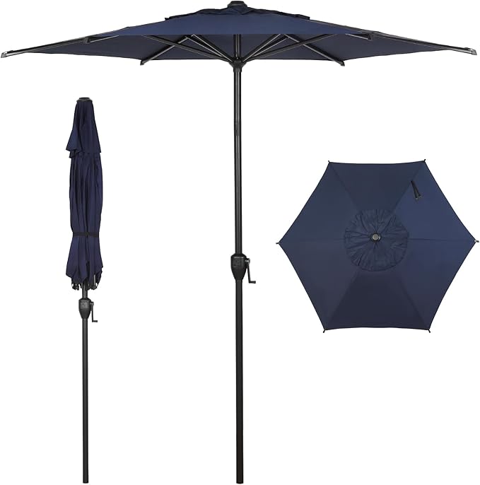 Abba Patio 7.5FT Lyon Outdoor Patio Umbrella Outdoor Table Umbrella by AbbaPatio