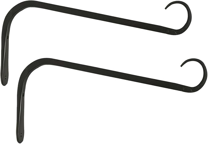 11 inch Plant Hanger, Sturdy Hanging Plant Bracket Outdoor, Hanging Plant Wall by YELOKIE