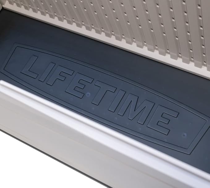 LIFETIME 60040 Deck Box, 130 Gallon, Desert Sand - Image 6