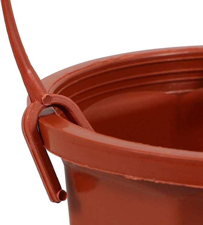 YARNOW 10 Pack Plastic Hanging Planters - Image 4