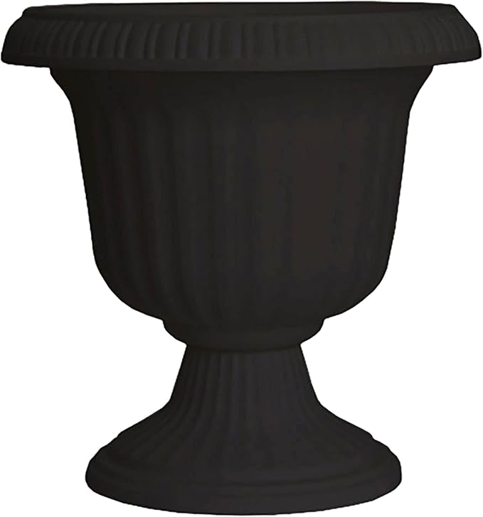 Southern Patio Large 14 Inch Outdoor Garden Lightweight Utopian Urn Planter - Image 2