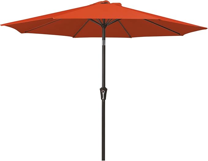 MEWAY 9ft Patio Umbrella Outdoor Table Umbrellas by MEWAY