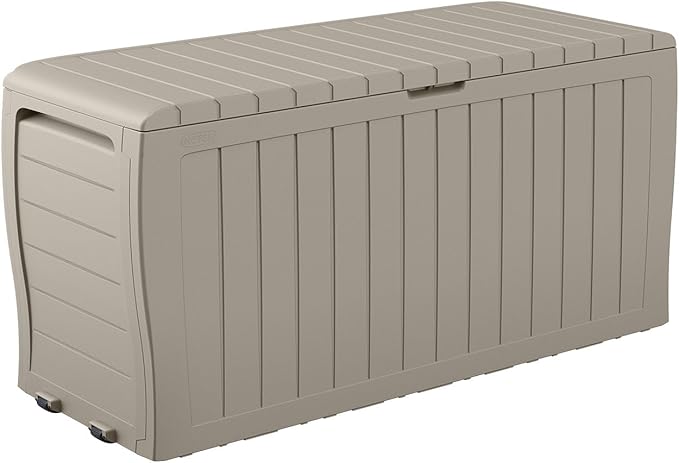 Keter Marvel Plus 71 Gallon Resin Outdoor Storage Box by Keter