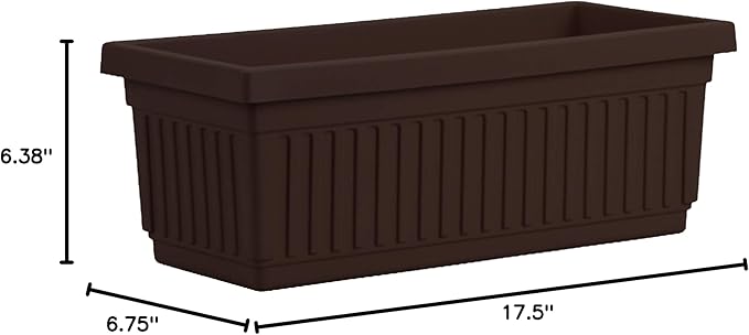 The HC Companies 18 Inch Venetian Rectangular Window Planter Box - Image 6
