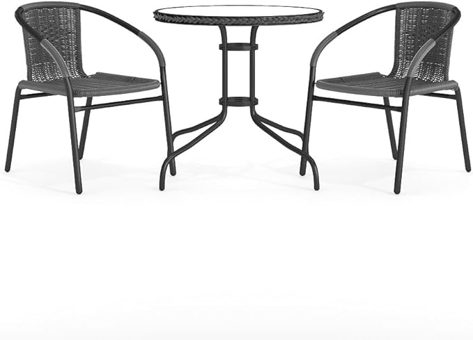 Flash Furniture 3-Piece Patio Dining Set by FlashFurniture