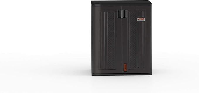 Suncast Heavy-Duty Resin Outdoor Storage Cabinet, Made in The USA - Image 25