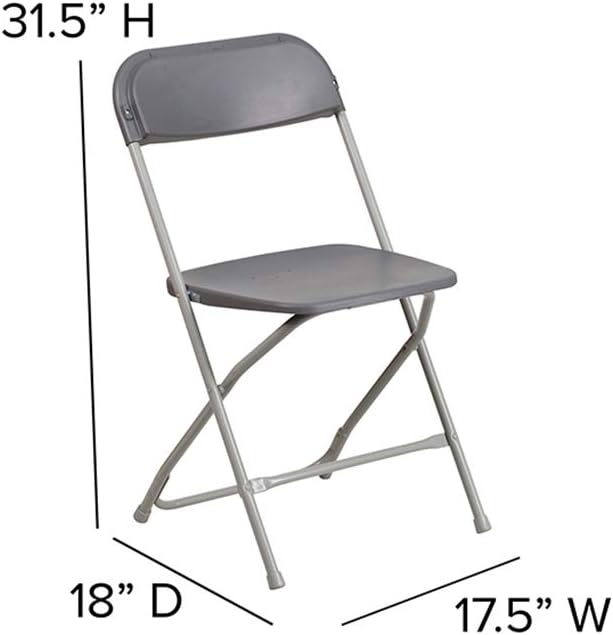 Flash Furniture Hercules Series Plastic Folding Chairs - Image 3