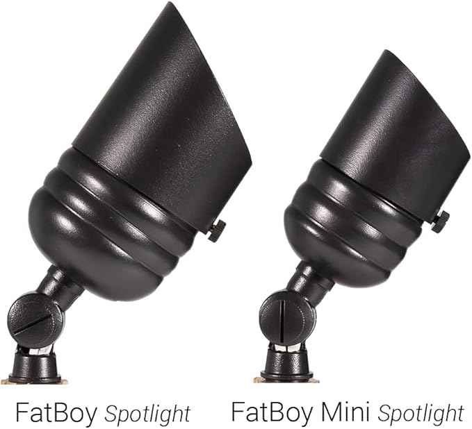 VOLT Fat Boy 12V Brass Outdoor Mini Spotlight - Image 6