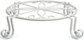 White Plant Stand for Flower Pot Heavy Duty Potted Holder Indoor Outdoor Metal by Autopromake