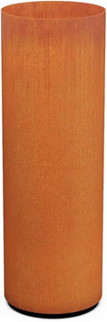 PLANTERCRAFT Corten Steel Metal Planter Box, Round Sizes, Modern Garden Steel by Plantercraft