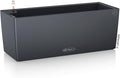 Lechuza BALCONERA Color 50 Slate, Self-Watering Window Box, H7.5 L19.7 W7.5 in by LECHUZA