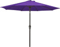 MEWAY 9ft Patio Umbrella Outdoor Table Umbrellas by MEWAY