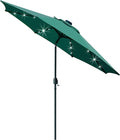 Sunnyglade 9' Solar LED Lighted Patio Umbrella by Sunnyglade